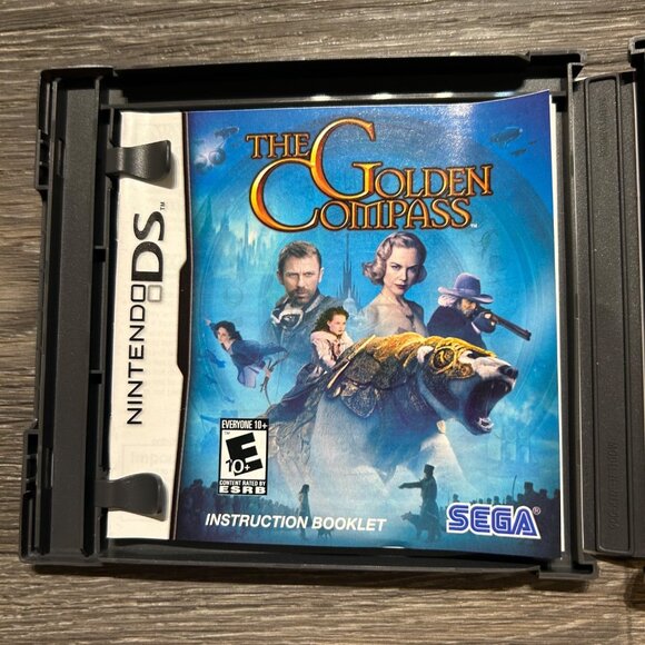 The Golden Compass Nintendo DS Game Complete Case Manual SEGA 2006 Y2K - Picture 3 of 8